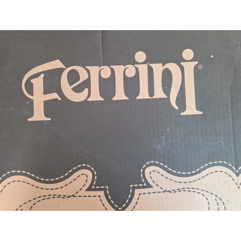 Ferrini Full Quill Ostrich Square Toe Cowboy Mens Black Dress Boots US8.5 - Picture 11 of 11